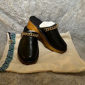 Tory Burch Black Clogs